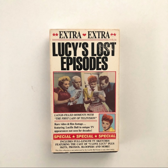 Other - Lucy’s Lost Episodes Vhs Tape